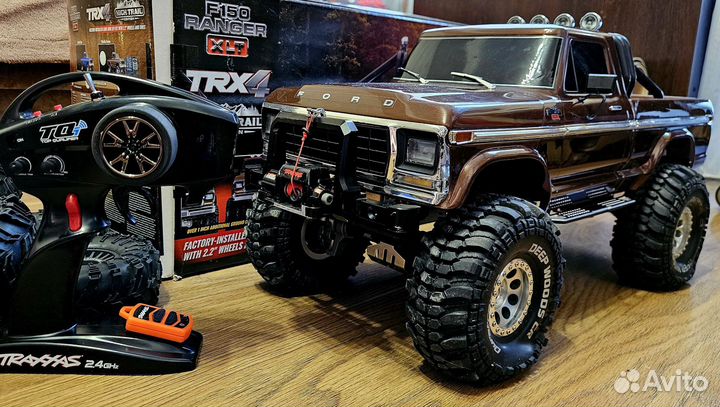 Трофи модель traxxas trx4 f150