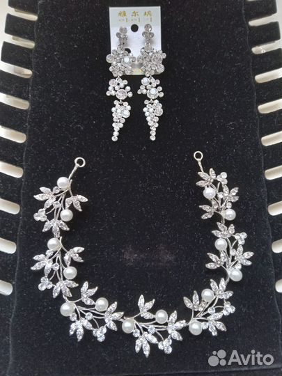 Колье с серёжками