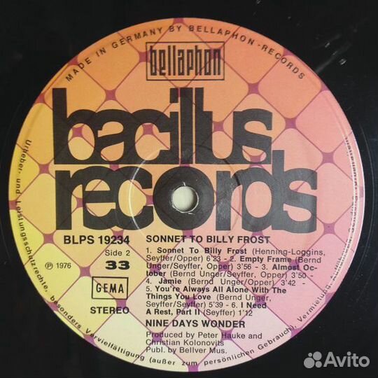 Nine Days' Wonder 1976 