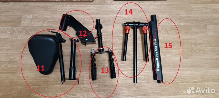 Электросамокат Kugoo Kirin m4 pro 2023 года разбор