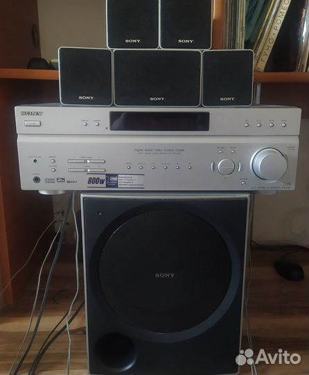 Ресивер Sony STR-K780 и акустика 5.1. Активный саб