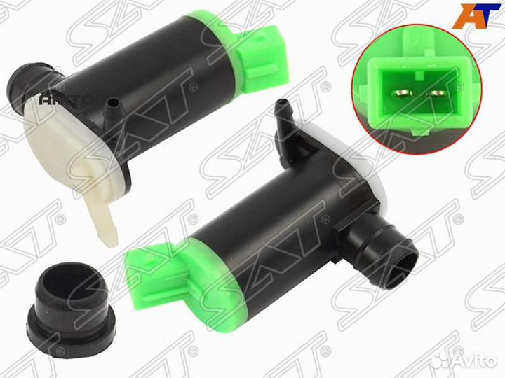 SAT ST-643460 Мотор омывателя лобового стекла citr