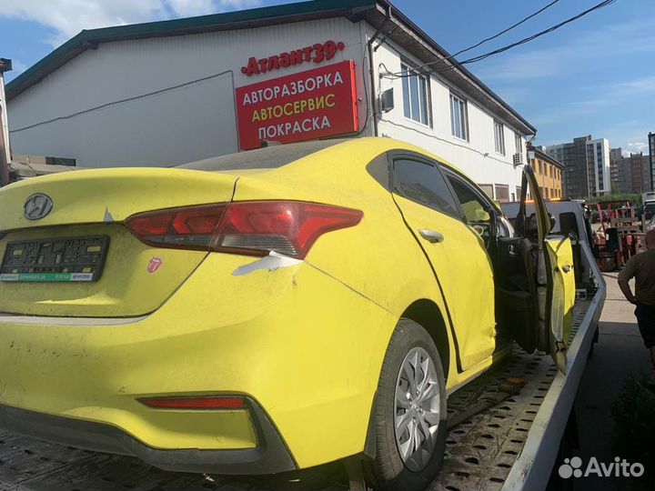 Запчасти на hyundai solaris