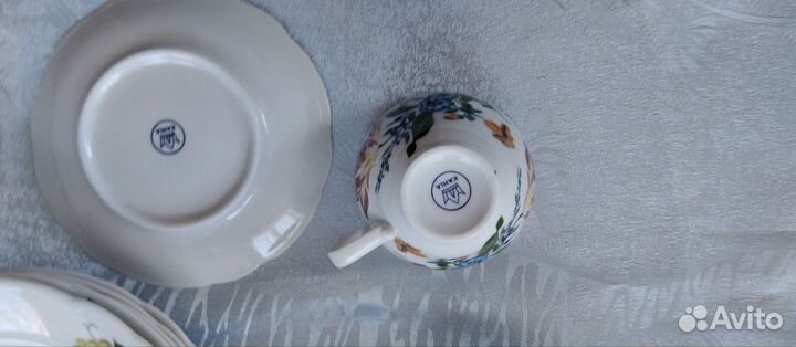 Чайно кофейный сервиз гдр kahla