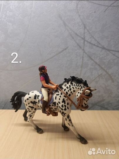 Набор schleich всадница на лошади, верховая езда