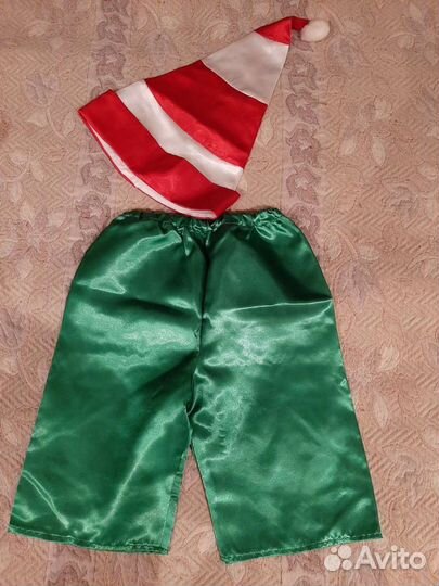 Новогодний костюм Буратино на 4-6 лет