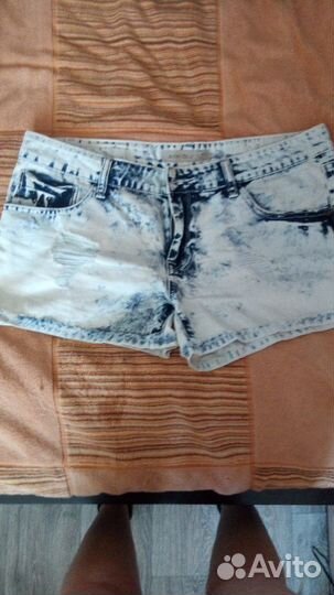 Джинсовые шорты рр 46-48