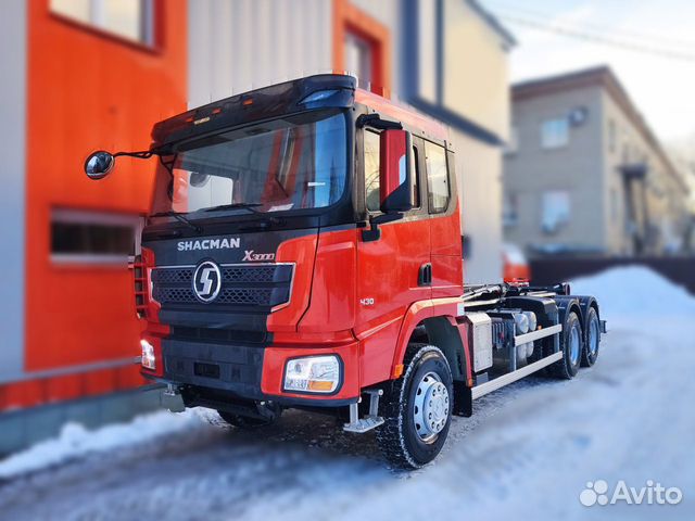 Мультилифт Shacman 430 л.с + Kromann L22S, 2023 г