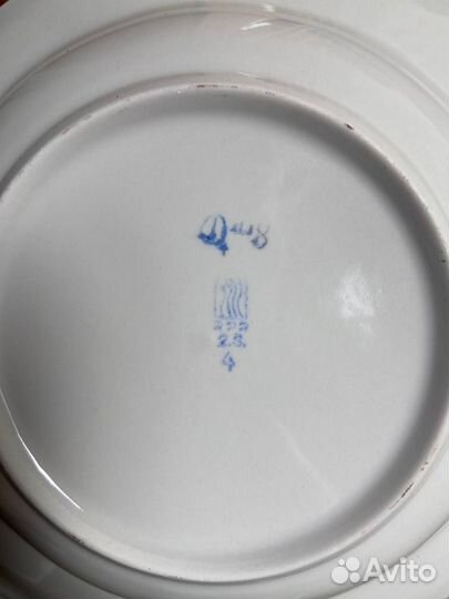 Тарелки суповые глубокие СССР