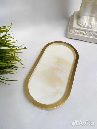 Тарелочки из эпоксидной смолы