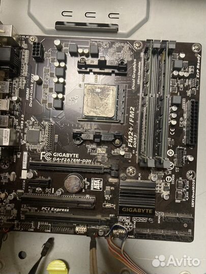 Материнская плата am2+ и процессор a10 6800k