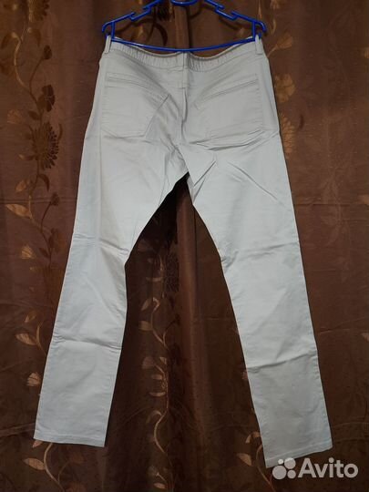 Брюки Benetton 48 Бежевые и Серые