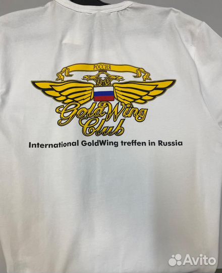 Футболка Gold Wing размер 44-46