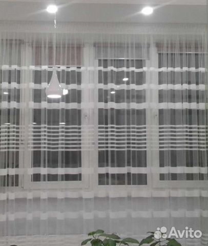 Новая белая штора 6.6м