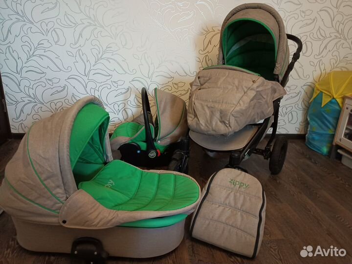 Коляска tutis zippy 3 в 1
