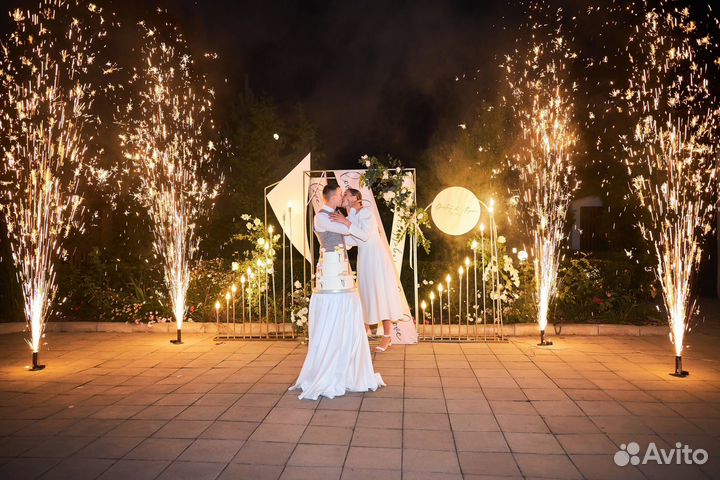 Тяжелый дым на свадьбу дневной салют