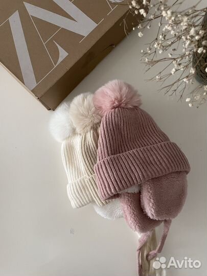 Шапка зимняя Zara PolyJoly новая