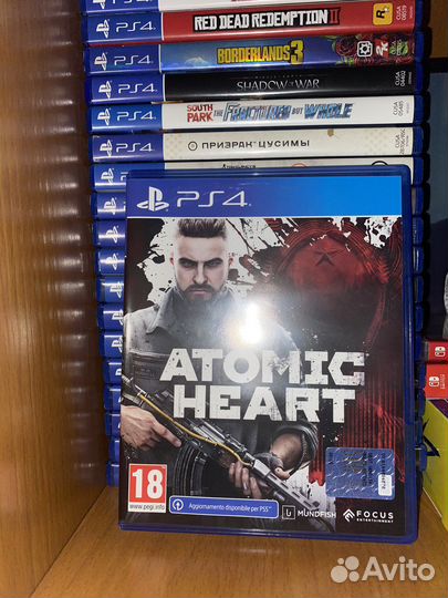 Диск Atomic Heart ps4