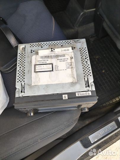 Штатная магнитола nissan