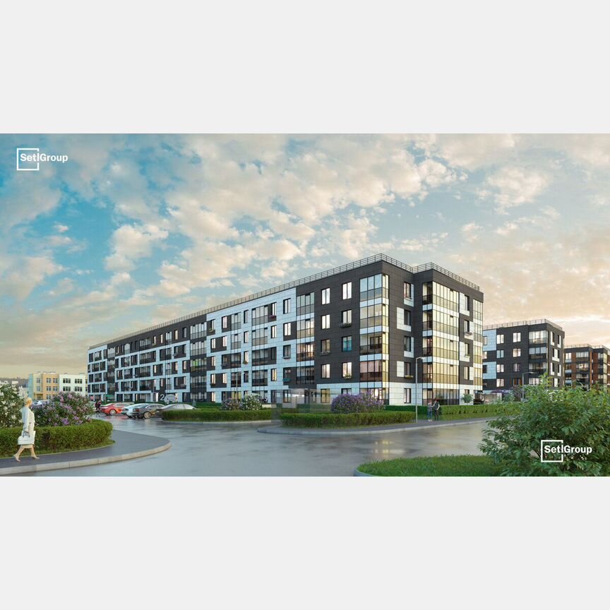Квартира-студия, 24,9 м², 1/5 эт.