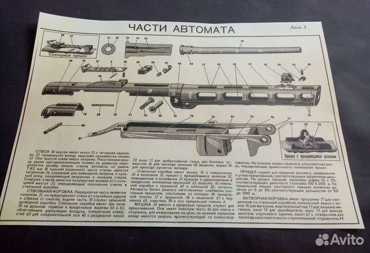 Плакаты на сувенир ппш-41 ркка ВОВ 40ые годы