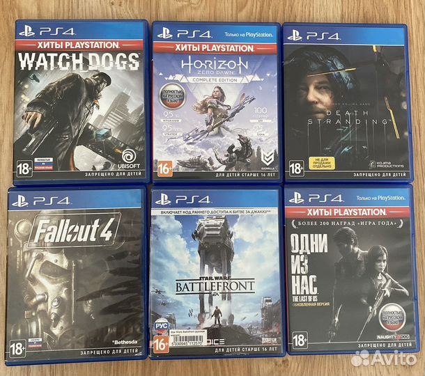 Игры для приставок ps4