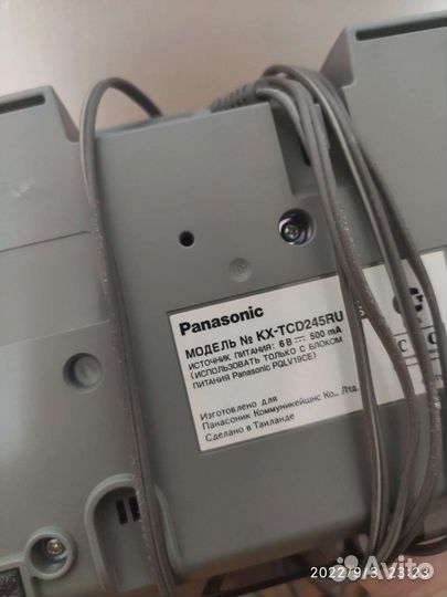 Dect телефон panasonic