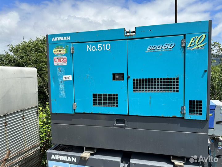Электростанция airman SDG60-0310 / 50 Квт. / 380V