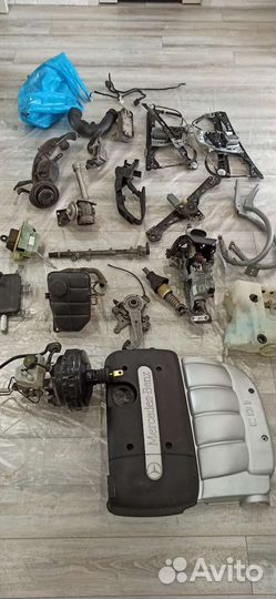 Запчасти w203