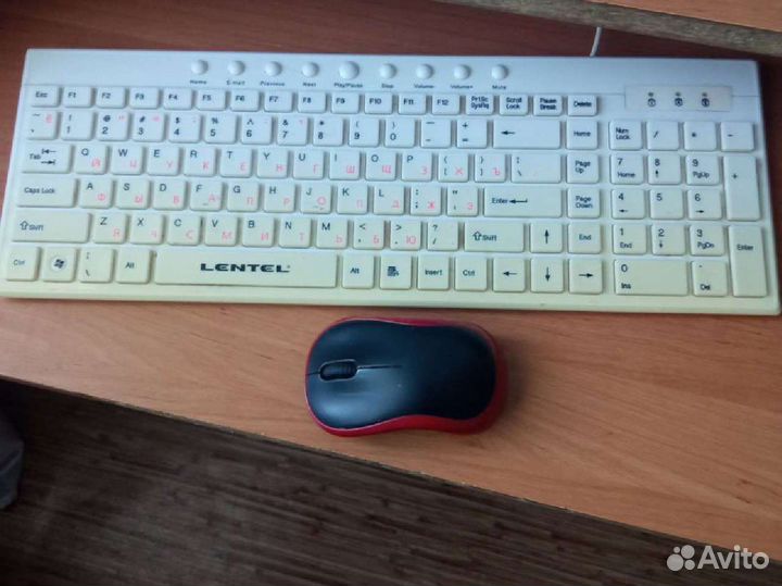Беспроводная мышь, клавиатура
