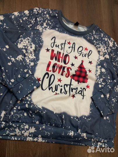 Джемпер новогодний размер 48-50