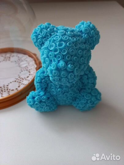 Мишка Тедди из мыла