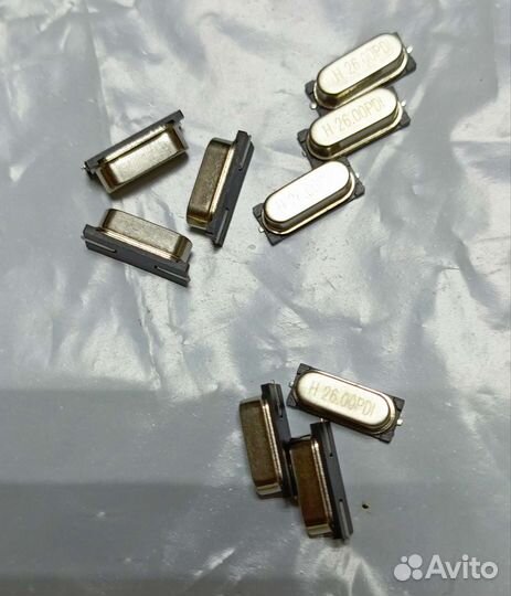 Кварцевый резонатор QRZ 26мгц SMD, 9 штук