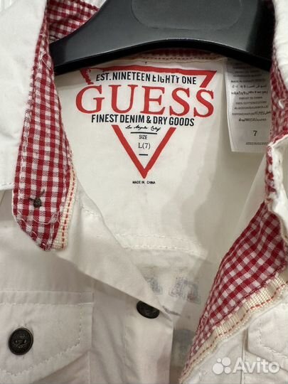 Рубашка Guess для мальчика 7 лет