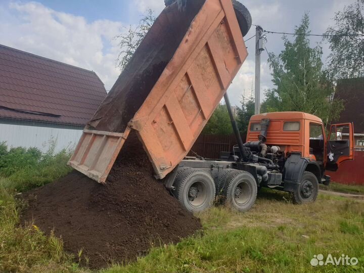 Песок, щебень, отсев, Земля, щпс, Земля сеянная