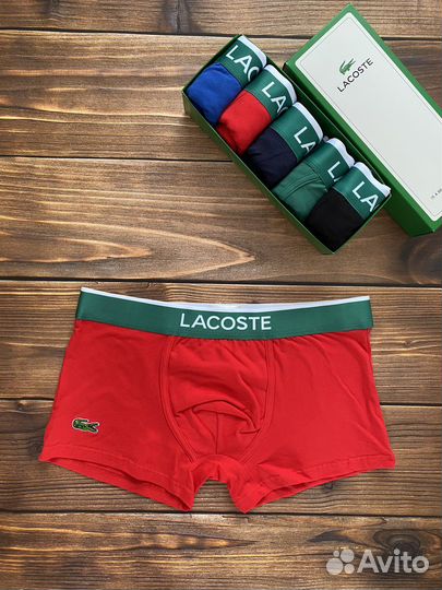 Трусы мужские боксеры lacoste
