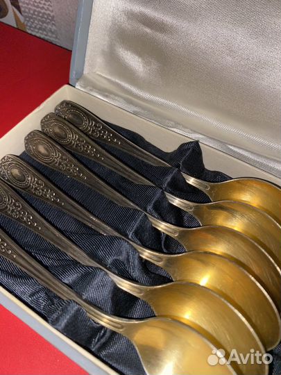 Чайные мельхиоровые ложки