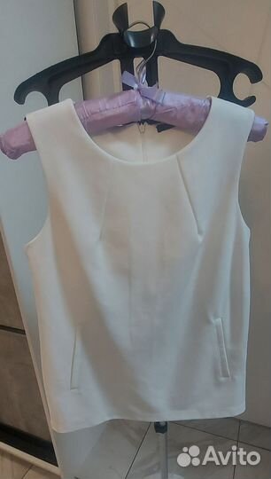 Блузка женская белая 42