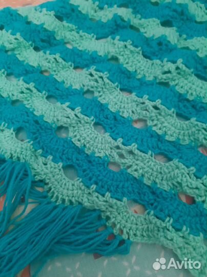 Шаль ручной работы