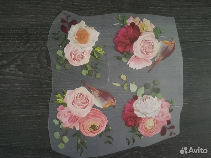 Термонаклейки на одежду в ассортименте