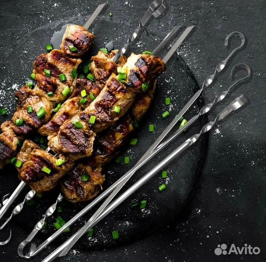 Шампур Следопыт угловой 450х10 мм