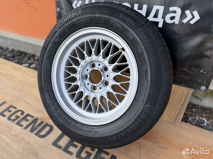 Диск BBS R16 BMW 5 стиль + шина Continental из Япо