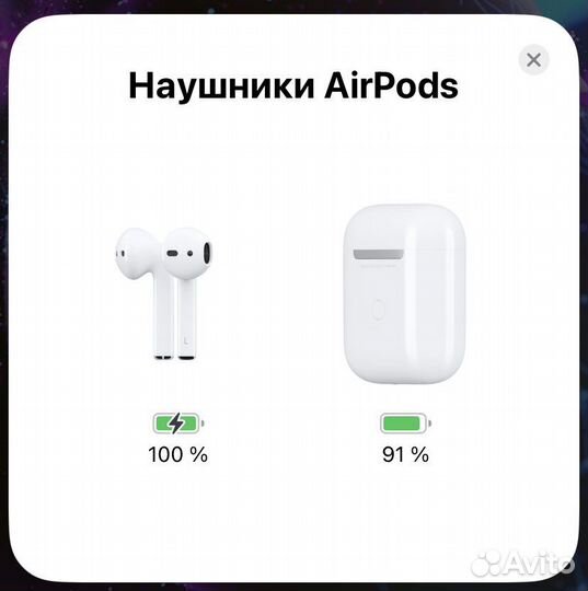 Наушники apple airpods 2