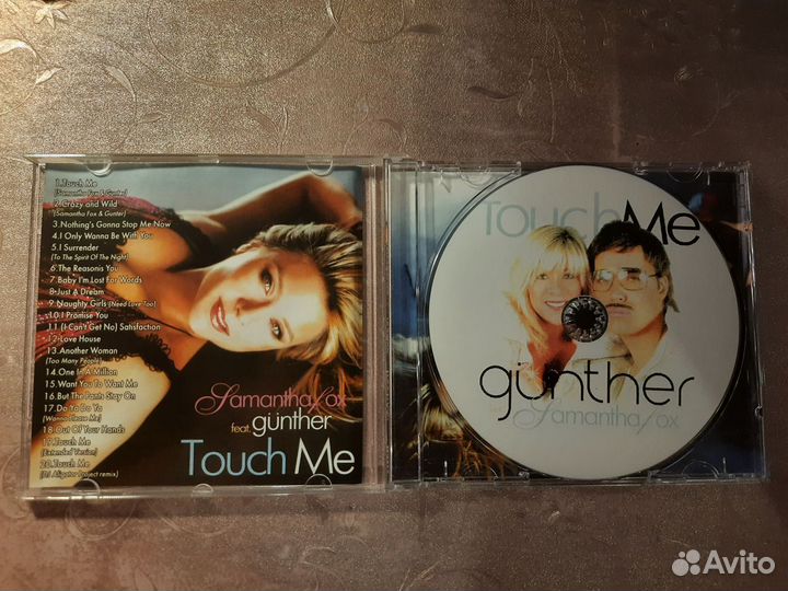 CD диск Gunther&Samanta Fox 