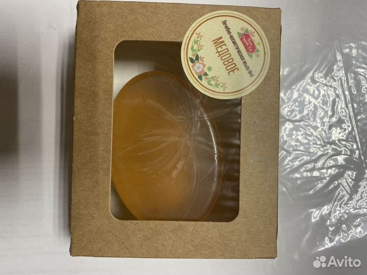 Мыло медовое ручной работы