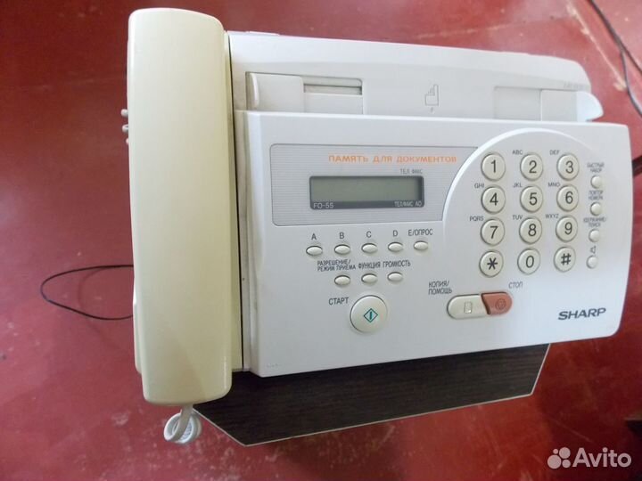 Факс/телефон Sharp FO-55