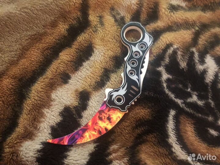 Керамбит огонь