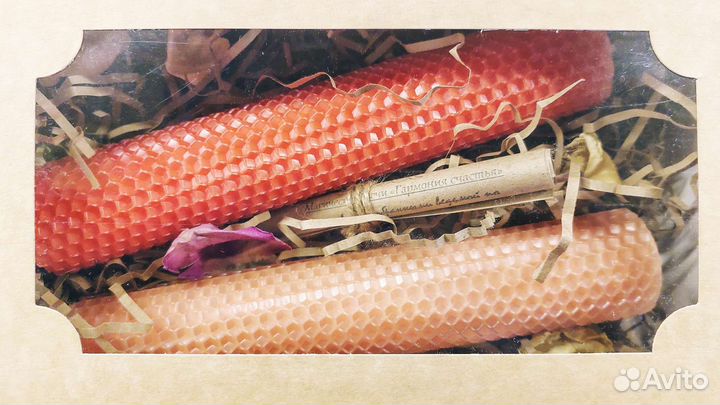 Свечи из вощины 