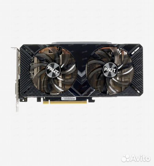 Видеокарта Palit GeForce RTX 2060 Dual как новая