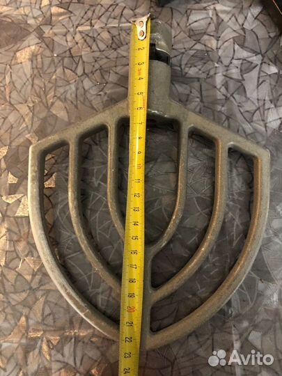 Насадки (крюк и лопатка) для планетарного миксера